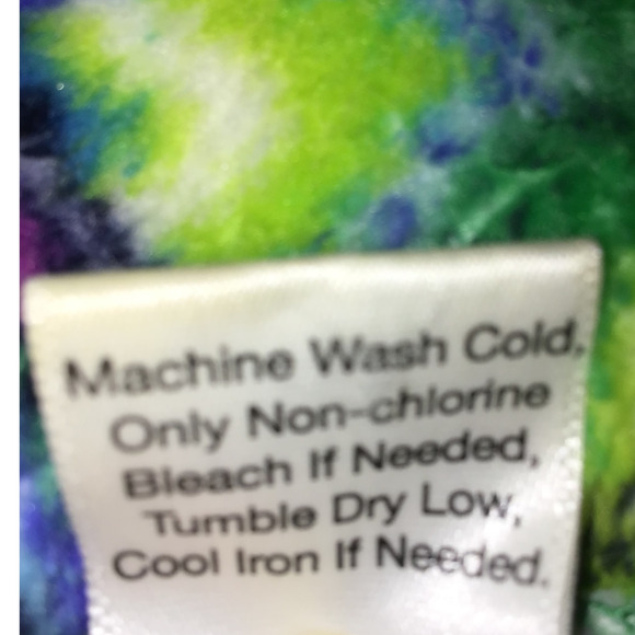 Vera Bradley Women's Green Paisley Hooded Soft Fleece Robe Size S/M - Picture 5 of 5